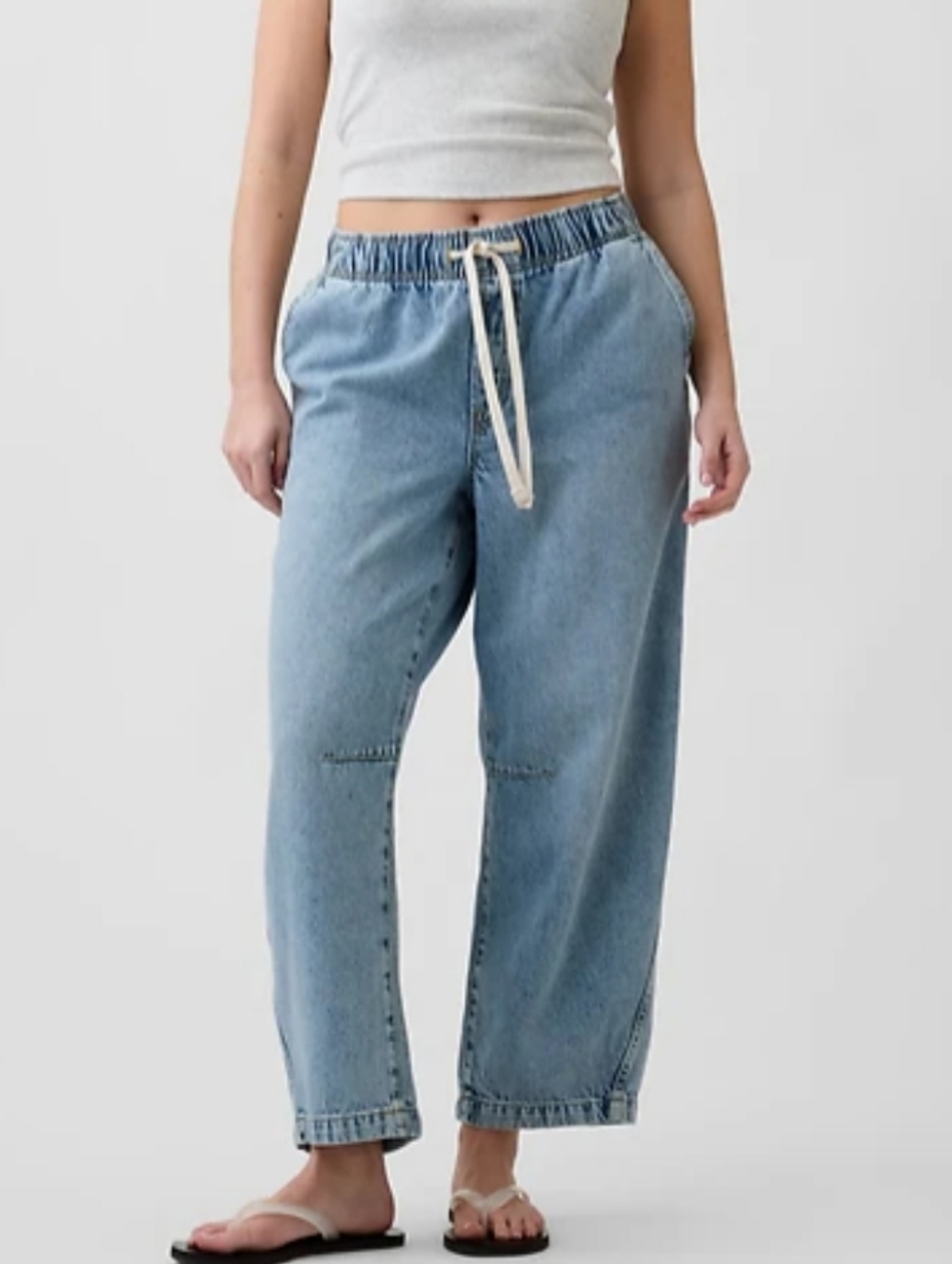 Gap Soft Denim Barrel Jean